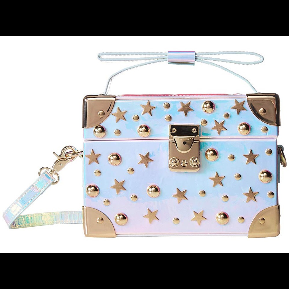 NWT Betsey Johnson star box bag
